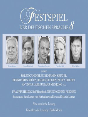 cover image of Neun Nonnen fliehen--Festspiel der deutschen Sprache 8